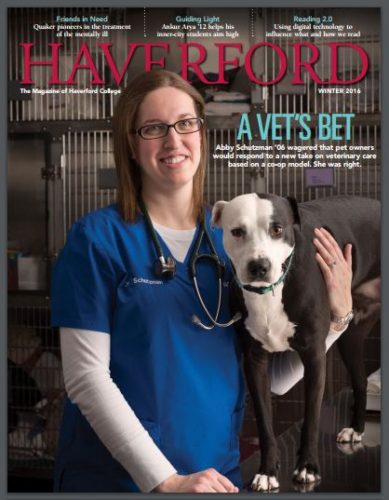 Abby Cover Haverford Magazine